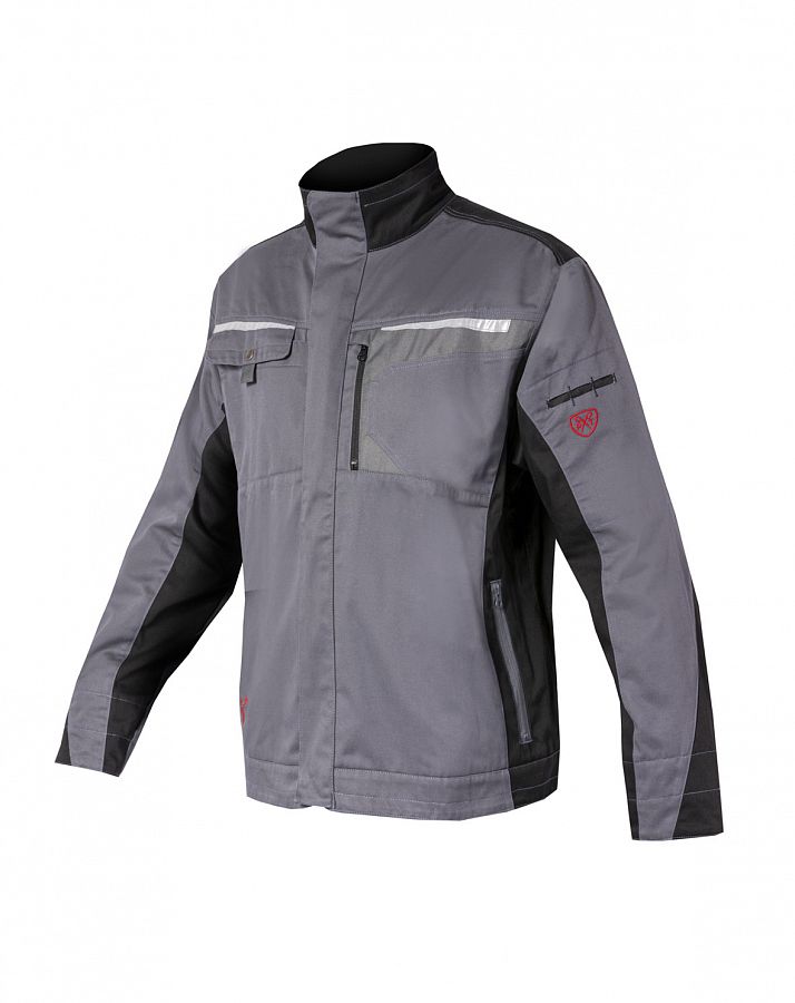 Pánská bunda do pásku PXT Work Line 4 TECH šedo/černá vel. 54 - Obrázek Pánská bunda do pásku PXT Work Line 4 TECH šedo/černá vel. 54 - Obrázek